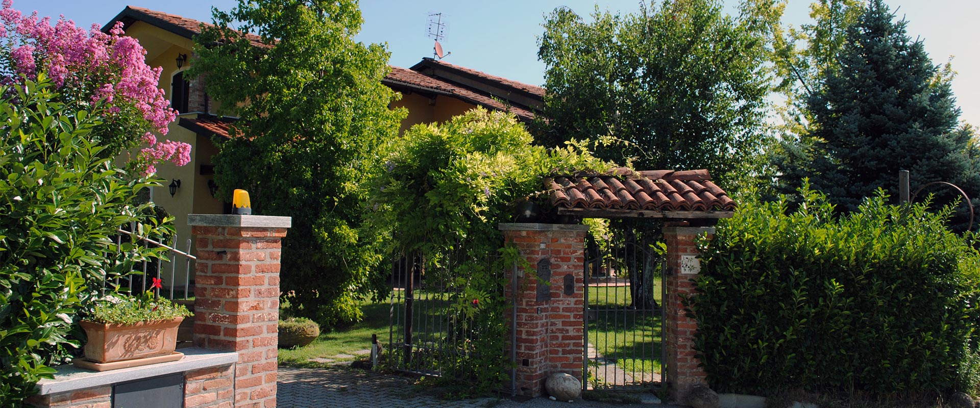 Ingresso della casa